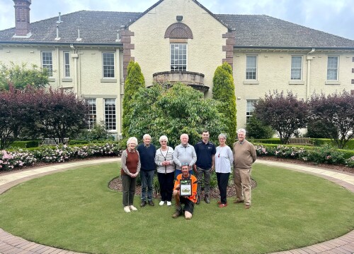 SureGreen residents phot in garden